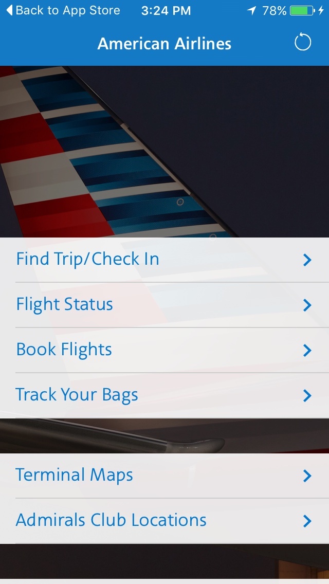 American Airlines app