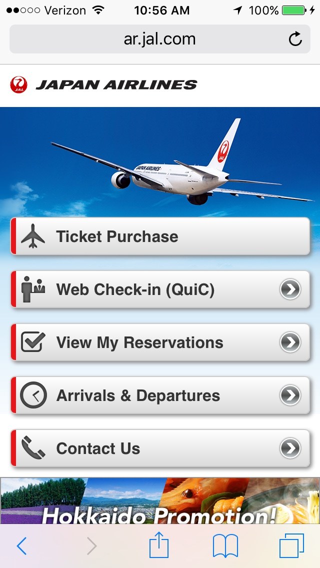 Japan Airlines Reservations 47